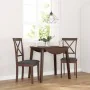 Sillas de comedor con cojines 2 uds madera maciza marrón caucho von , Essstühle - Ref: Foro24-4102402, Preis: 114,22 €, Rabat...