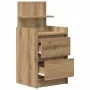 Mesillas de noche con 2 cajones 2 uds roble 38x34x80 cm by , Nightstands - Ref: Foro24-861372, Price: 96,44 €, Discount: %