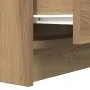 Mesillas de noche con 2 cajones 2 uds roble 38x34x80 cm by , Nightstands - Ref: Foro24-861372, Price: 96,44 €, Discount: %
