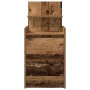 Mesillas de noche con 2 cajones 2 uds madera vieja 38x34x80 cm de , Mesitas de noche - Ref: Foro24-861370, Precio: 93,94 €, D...