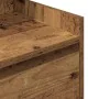 Mesillas de noche con 2 cajones 2 uds madera vieja 38x34x80 cm de , Mesitas de noche - Ref: Foro24-861370, Precio: 93,94 €, D...