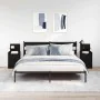 Mesillas de noche con 2 cajones 2 uds. Negro 38x34x80 cm by , Nightstands - Ref: Foro24-861358, Price: 97,84 €, Discount: %
