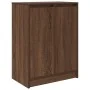 Zapatero de madera de roble marrón 57x34x76 cm by , Shoe racks and shoe organizers - Ref: Foro24-861874, Price: 85,32 €, Disc...