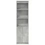 Aparador alto de madera de ingeniería gris hormigón 50x35x180cm de , Aparadores - Ref: Foro24-3328465, Precio: 101,59 €, Desc...