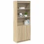 Aparador alto madera de ingeniería roble Sonoma 70x35x180 cm von , Sideboards - Ref: Foro24-3328473, Preis: 121,79 €, Rabatt: %