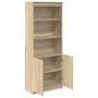 Aparador alto madera de ingeniería roble Sonoma 70x35x180 cm von , Sideboards - Ref: Foro24-3328473, Preis: 121,79 €, Rabatt: %