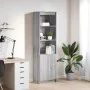 Aparador de madera de ingeniería Sonoma gris 50x35x180 cm von , Sideboards - Ref: Foro24-3328467, Preis: 107,79 €, Rabatt: %