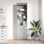 Aparador de madera de ingeniería Sonoma gris 50x35x180 cm von , Sideboards - Ref: Foro24-3328467, Preis: 107,79 €, Rabatt: %