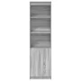 Aparador de madera de ingeniería Sonoma gris 50x35x180 cm von , Sideboards - Ref: Foro24-3328467, Preis: 107,79 €, Rabatt: %