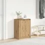 Zapatero Artisan Roble 57x34x76 cm Madera de ingeniería by , Shoe racks and shoe organizers - Ref: Foro24-861876, Price: 92,6...