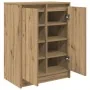 Zapatero Artisan Roble 57x34x76 cm Madera de ingeniería by , Shoe racks and shoe organizers - Ref: Foro24-861876, Price: 92,6...