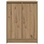 Zapatero Artisan Roble 57x34x76 cm Madera de ingeniería by , Shoe racks and shoe organizers - Ref: Foro24-861876, Price: 92,6...