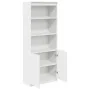 Aparador alto madera de ingeniería blanco 70x35x180 cm by , Sideboards - Ref: Foro24-3328471, Price: 111,70 €, Discount: %