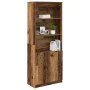 Aparador alto madera maciza 70x35x180 cm Madera de ingeniería de , Aparadores - Ref: Foro24-3328478, Precio: 120,72 €, Descue...