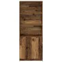 Aparador alto madera maciza 70x35x180 cm Madera de ingeniería de , Aparadores - Ref: Foro24-3328478, Precio: 120,72 €, Descue...