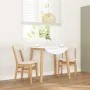 Sillas de comedor con cojines 2 uds madera maciza caucho von , Essstühle - Ref: Foro24-4102437, Preis: 152,57 €, Rabatt: %