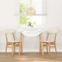 Sillas de comedor con cojines 2 uds madera maciza caucho von , Essstühle - Ref: Foro24-4102437, Preis: 152,57 €, Rabatt: %