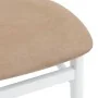 Sillas de comedor con cojines 2uds madera maciza blanco caucho von , Essstühle - Ref: Foro24-4102442, Preis: 152,57 €, Rabatt: %