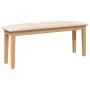 Banco 110 cm Madera Maciza Caucho by , Dining and kitchen benches - Ref: Foro24-4102603, Price: 76,76 €, Discount: %