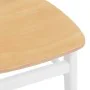Sillas de comedor 2 unidades madera maciza de caucho blanco von , Essstühle - Ref: Foro24-4102440, Preis: 148,18 €, Rabatt: %
