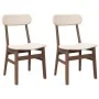 Sillas de comedor con cojines 2 uds madera maciza marrón caucho von , Essstühle - Ref: Foro24-4102435, Preis: 152,57 €, Rabat...