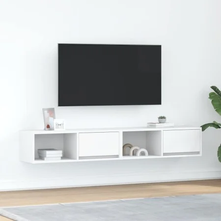 Muebles de TV 2 uds Blanco 80x31x25,5 cm Madera de ingeniería von , TV-Möbel - Ref: Foro24-861455, Preis: 72,87 €, Rabatt: %