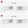 Muebles de TV 2 uds Blanco 80x31x25,5 cm Madera de ingeniería von , TV-Möbel - Ref: Foro24-861455, Preis: 72,87 €, Rabatt: %