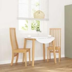 Sillas de comedor 2 unidades madera maciza de caucho by , dining chairs - Ref: Foro24-4102456, Price: 148,12 €, Discount: %