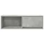 Mueble de TV de madera de ingeniería gris hormigón 80x31x25,5cm by , TV Furniture - Ref: Foro24-861460, Price: 43,21 €, Disco...