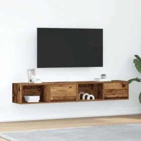Muebles de TV 2 uds 80x31x25,5 cm Madera ingeniería envejecida von , TV-Möbel - Ref: Foro24-861469, Preis: 70,79 €, Rabatt: %