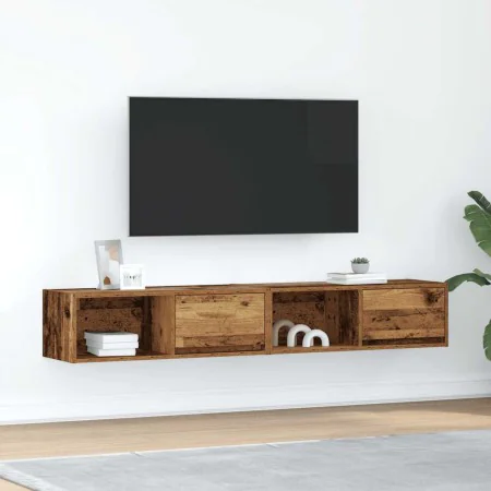 Muebles de TV 2 uds 80x31x25,5 cm Madera ingeniería envejecida von , TV-Möbel - Ref: Foro24-861469, Preis: 70,79 €, Rabatt: %