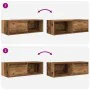 Muebles de TV 2 uds 80x31x25,5 cm Madera ingeniería envejecida von , TV-Möbel - Ref: Foro24-861469, Preis: 70,79 €, Rabatt: %