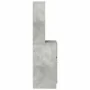Mesilla de noche gris hormigón 39x35x125cm madera de ingeniería de , Mesitas de noche - Ref: Foro24-861313, Precio: 73,41 €, ...