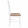 Sillas de comedor con cojines 2uds madera maciza blanco caucho by , dining chairs - Ref: Foro24-4102416, Price: 114,96 €, Dis...