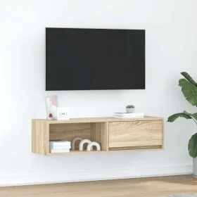 Mueble de TV de roble Sonoma 100x31x25,5cm Madera de ingeniería von , TV-Möbel - Ref: Foro24-861476, Preis: 52,14 €, Rabatt: %
