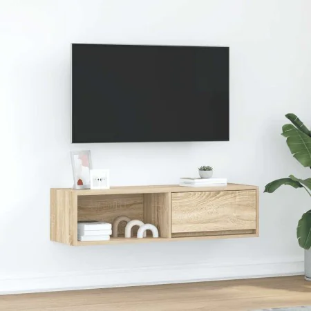 Mueble de TV de roble Sonoma 100x31x25,5cm Madera de ingeniería by , TV Furniture - Ref: Foro24-861476, Price: 52,14 €, Disco...