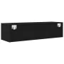 Mueble de TV de madera de roble negro 100x31x25,5 cm von , TV-Möbel - Ref: Foro24-861474, Preis: 55,54 €, Rabatt: %