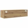 Mueble para TV madera de ingeniería roble artisan 100x31x25,5cm by , TV Furniture - Ref: Foro24-861488, Price: 52,83 €, Disco...