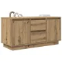 Mueble de TV con luces LED roble artesanal 100x41x50 cm de , Muebles TV - Ref: Foro24-861417, Precio: 104,57 €, Descuento: %