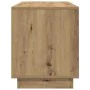 Mueble de TV con luces LED roble artesanal 100x41x50 cm de , Muebles TV - Ref: Foro24-861417, Precio: 104,57 €, Descuento: %