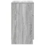 Mesitas de noche 2 uds madera contrachapada gris 39x35x65 cm by , Nightstands - Ref: Foro24-861330, Price: 91,36 €, Discount: %
