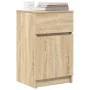 Mesitas noche 2 uds madera ingeniería roble Sonoma 39x35x65 cm von , Nachttische - Ref: Foro24-861324, Preis: 88,79 €, Rabatt: %