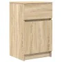 Mesitas noche 2 uds madera ingeniería roble Sonoma 39x35x65 cm von , Nachttische - Ref: Foro24-861324, Preis: 88,79 €, Rabatt: %