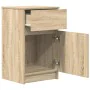 Mesitas noche 2 uds madera ingeniería roble Sonoma 39x35x65 cm von , Nachttische - Ref: Foro24-861324, Preis: 88,79 €, Rabatt: %