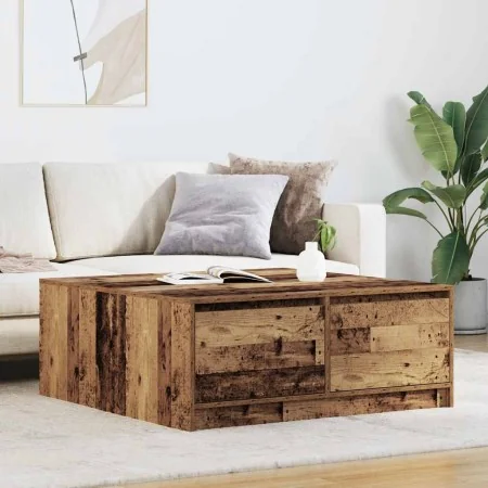 Mesa de centro con cajones madera vieja 100x100x40 cm von , Couchtisch - Ref: Foro24-3328406, Preis: 168,72 €, Rabatt: %