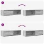 Muebles de TV 2 uds madera ingeniería gris Sonoma 100x31x25,5cm de , Muebles TV - Ref: Foro24-861483, Precio: 92,23 €, Descue...