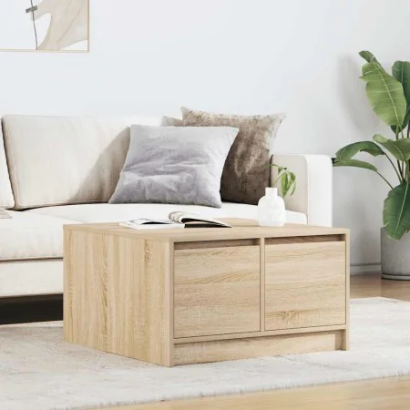Mesa de centro con cajones roble Sonoma 70,5x70x40 cm von , Couchtisch - Ref: Foro24-3328410, Preis: 102,16 €, Rabatt: %