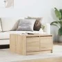 Mesa de centro con cajones roble Sonoma 70,5x70x40 cm von , Couchtisch - Ref: Foro24-3328410, Preis: 102,16 €, Rabatt: %