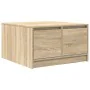 Mesa de centro con cajones roble Sonoma 70,5x70x40 cm von , Couchtisch - Ref: Foro24-3328410, Preis: 102,16 €, Rabatt: %