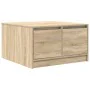 Mesa de centro con cajones roble Sonoma 70,5x70x40 cm von , Couchtisch - Ref: Foro24-3328410, Preis: 102,16 €, Rabatt: %